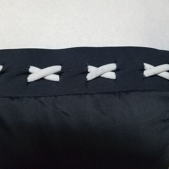 VINTAGE Le Cove Black Strapless Cross Swimsuit - Picture 4 of 13